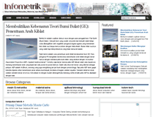 Tablet Screenshot of infometrik.com